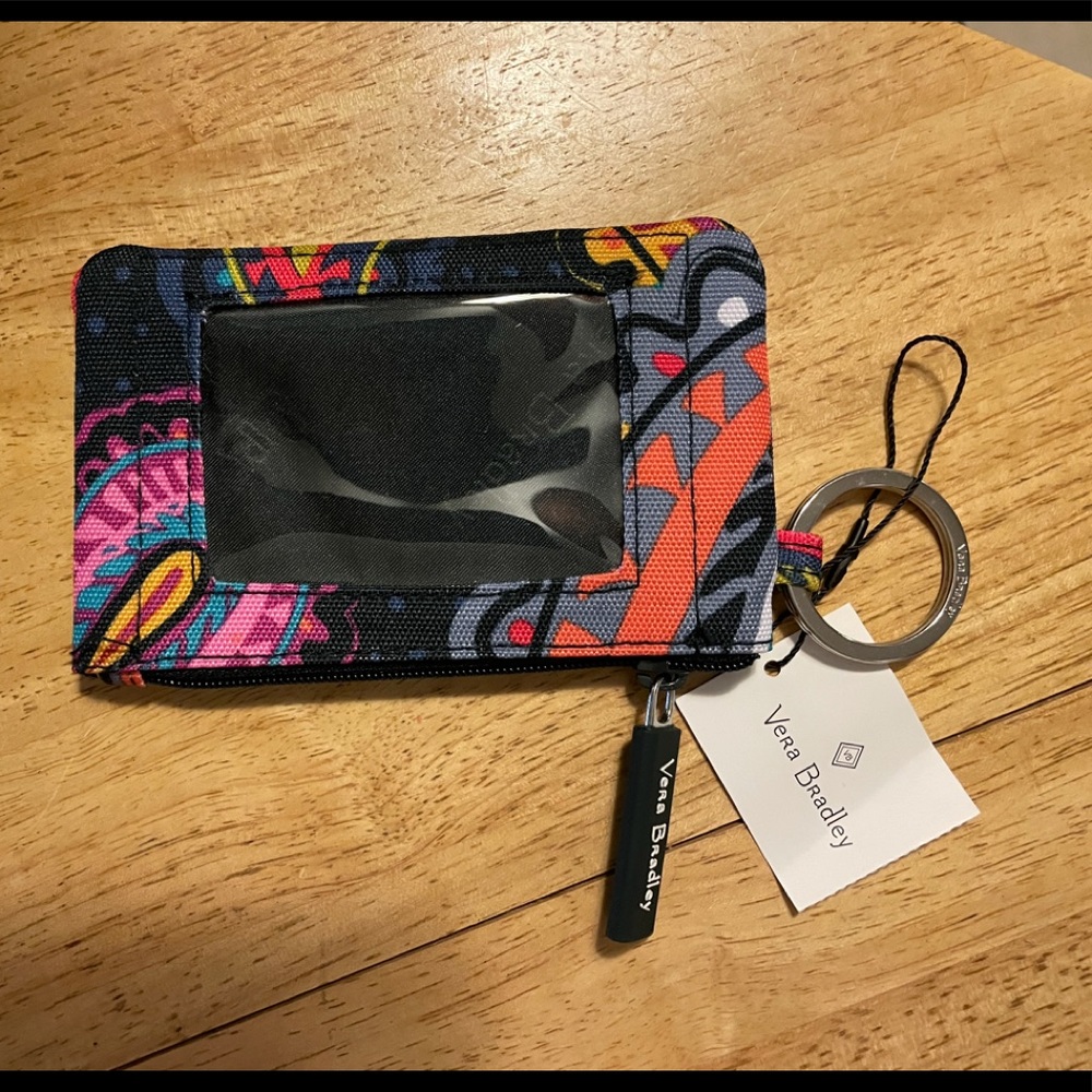 Vera Bradley lighten up zip ID case